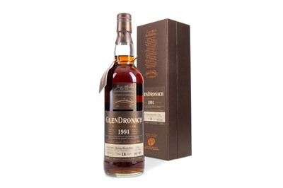 Lot 36 - GLENDRONACH 1991 18 YEAR OLD SINGLE CASK #2512