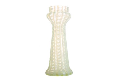 Lot 481 - IN THE MANNER OF JAMES POWELL, VASELINE GLASS VASE
