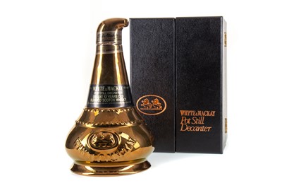 Lot 117 - WHYTE & MACKAY 12 YEAR OLD POT STILL DECANTER 75CL