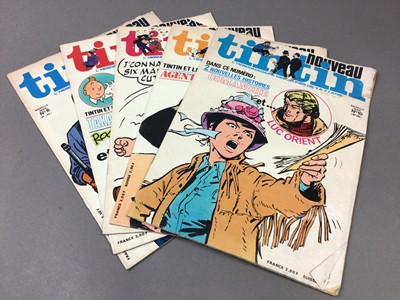 Lot 598 - LOT OF TINTIN MAGAZINES