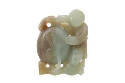 Lot 446 - CHINESE JADE CARVING