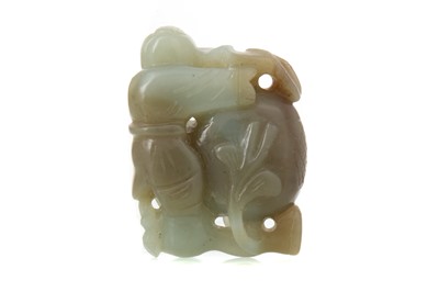 Lot 446 - CHINESE JADE CARVING