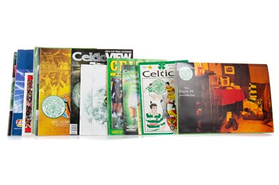 Lot 276 - CELTIC F.C. INTEREST, COLLECTION OF PROGRAMMES AND LITERATURE