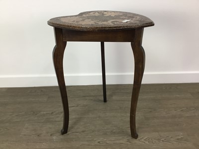 Lot 634 - POKERWORK STOOL