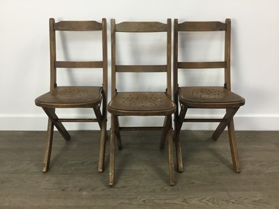 Lot 73A - THREE VENESTA CHILD'S CHAIRS