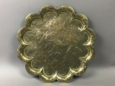 Lot 133A - BRASS TRAY