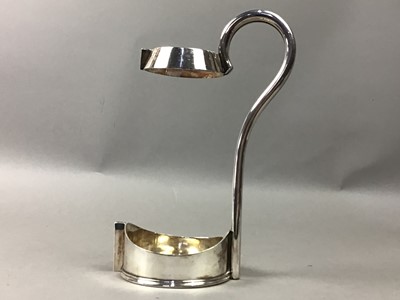 Lot 143A - PLATED BOTTLE HOLDER