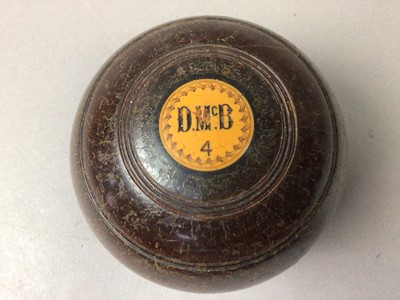 Lot 153A - SET OF FOUR LAWN BOWLS