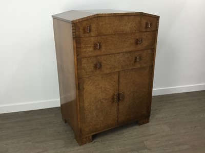 Lot 203A - WALNUT BEDROOM SUITE