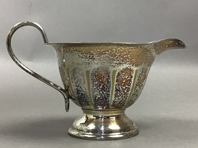 Lot 10 - GROUP OF SILVER PLATED TEA POTS