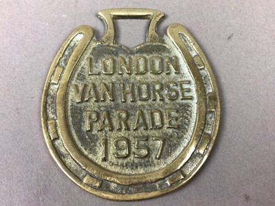 Lot 75 - LONDON HORSE PARADE BRASSES