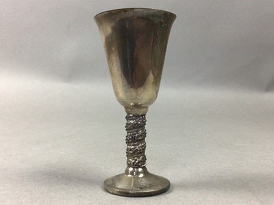 Lot 11 - GROUP OF SILVER PLATED VASES