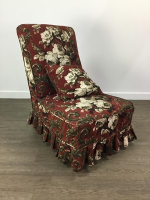 Lot 313A - VICTORIAN GOSSIP CHAIR