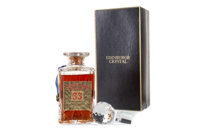 Lot 193 - MACALLAN 33 YEAR OLD GORDON & MACPHAIL EDINBURGH CRYSTAL DECANTER 26 2/3 FL OZ