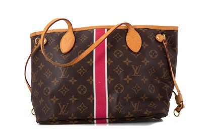 Lot 171 - LOUIS VUITTON, 'NEVERFULL' PERSONALISED TOTE BAG