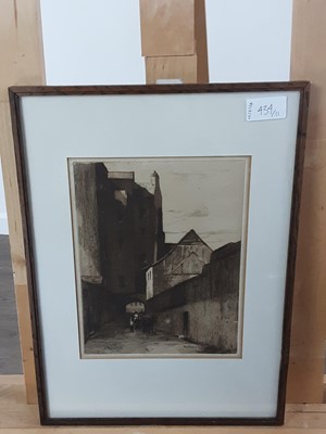 Lot 434 - J MUNRO BELL, ELEVEN ETCHINGS