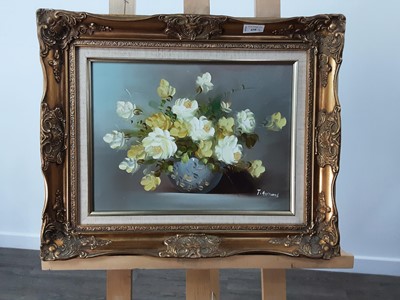 Lot 430 - BRITISH SCHOOL, PAIR OF FLORAL STILL LIFES