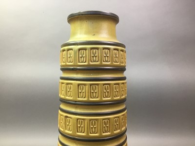 Lot 32 - TWO WEST GERMAN POTTERY VASES