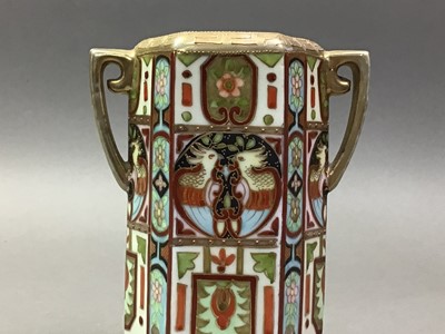 Lot 149 - NORITAKE HEXAGONAL VASE