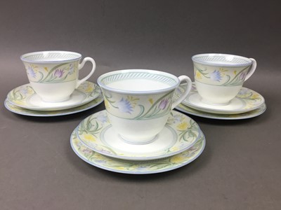 Lot 153 - ROYAL WORCESTER PART TEA SERVICE