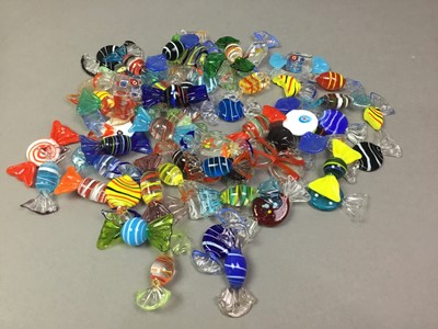 Lot 166 - LOT OF MURANO GLASS SWEETS