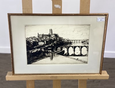 Lot 416 - ETCHINGS BY MALCOLM OSBOURNE AND DOUGLAS ION SMART