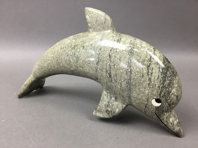 Lot 176 - POP ART STONE DOLPHIN