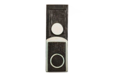 Lot 525 - TROIKA POTTERY ST. IVES, GEOMETRIC WALL PLAQUE