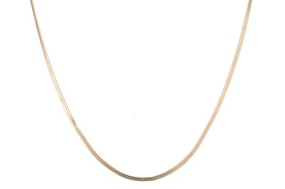 Lot 449 - NINE CARAT GOLD NECKLET