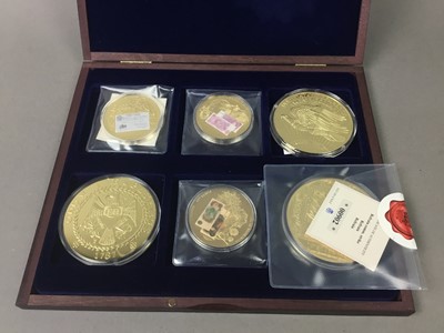 Lot 266 - WINDSOR MINT 70 YEARS END OF WWII COIN SET