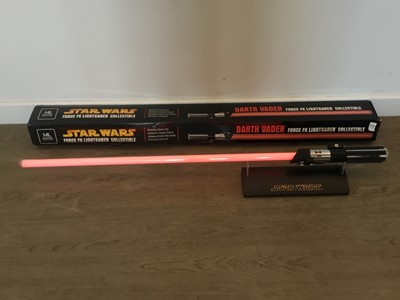 Lot 920 - MASTER REPLICAS, DARTH VADER FORCE FX LIGHTSABER COLLECTIBLE