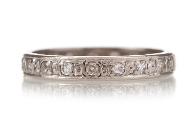 Lot 470 - DIAMOND ETERNITY RING