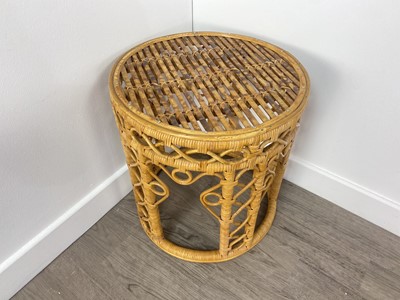 Lot 222 - WICKER COFFEE TABLE