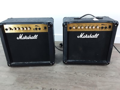 Lot 227 - THREE MARSHALL AMPLIFIERS