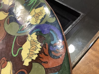 Lot 539 - FREDERICK RHEAD (BRITISH, 1880–1942) FOR WILEMAN & CO, FOLEY POTTERY 'INTARSIO' CHARGER