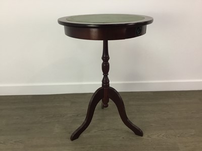 Lot 234 - TEAK NEST OF THREE TABLES