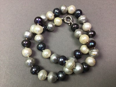 Lot 230 - TWO PEARL NECKLACES