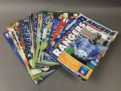 Lot 258 - SELECTION OF RANGERS FC PROGRAMMES