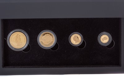 Lot 28 - DIANA 60TH BIRTHDAY GOLD FOUR COIN SET