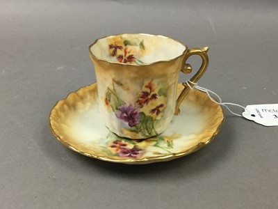 Lot 360 - NAUTILUS CUP AND SAUCER