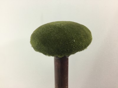 Lot 349 - MAHOHANY WIG STAND