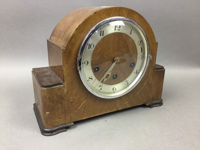 Lot 351 - TWO MANTEL CLOCKS