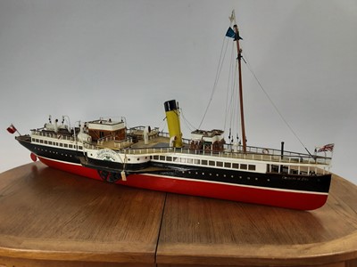 Lot 393 - LARGE SCRATCH BUILT MODEL SHIP OF THE 'DUCHESS OF FIFE'