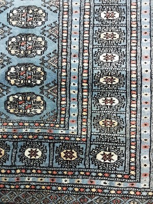 Lot 402 - LARGE BLUE GROUND RUG