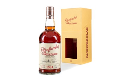 Lot 224 - GLENFARCLAS 1991 FAMILY CASK #5623