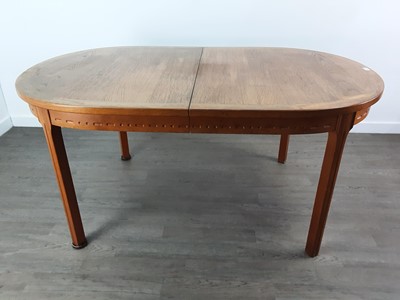 Lot 451 - SKOVBY, TEAK EXTENDING DINING TABLE