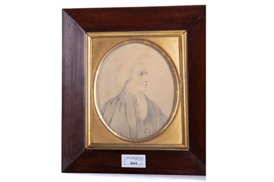 Lot 844 - REGENCY PORTRAIT OF A GENTLEMAN