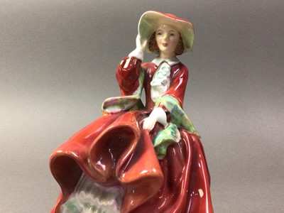 Lot 446 - TWO ROYAL DOULTON FIGURES