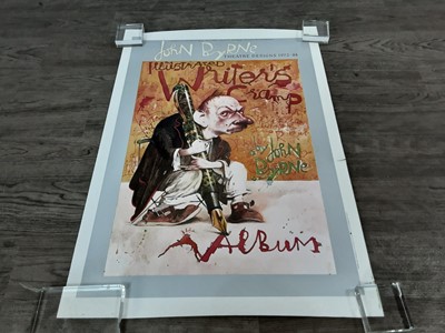 Lot 514 - AFTER JOHN BYRNE, THEATRE DESIGNS 1972-84 EXHIBITION POSTER