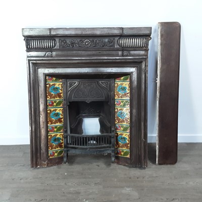 Lot 520 - CAST IRON FIREPLACE